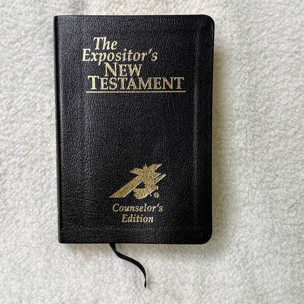 The Expositor's New Testament Counselor's Edition Red Letter Leather KJV 2008